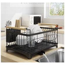 Stainless steel over the sink dish rack. Dish Rack Bowl Holder Stainless Steel Kitchen Sink Drying Shelf Cutlery Drainer Dish Shopee Philippines