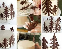 Decorer Un Gateau Au Chocolat Decoration Chocolat Chocolat Noel Deco Chocolat