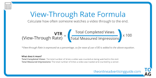 A company's conversion rate helps determine the success behind its sales and marketing efforts. View Through Rate Definition The Online Advertising Guide