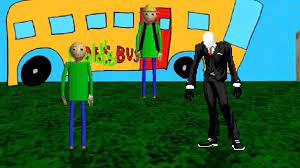 baldi老師vs 瘦削人 slender man mugen無限格鬥 slenderman urban legends battle