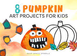 If you are a kindergarten or first grade teacher, this march mega bundle of 20 no and low prep resources is for you! 8 Pumpkin Art Projects For Kids Deep Space Sparkle