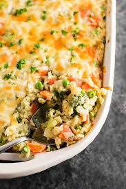 Any one (or more) of these vegetable casseroles would make a great addition to your sunday this recipe is a combination of mac and cheese and a loaded baked potato but made a bit healthier with cauliflower. Vegetable And Rice Casserole Recipe Build Your Bite