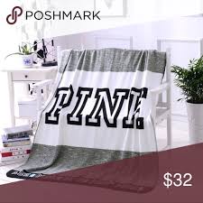 1 Left New Victoria S Secret Throw Blanket Pink Blanket Victoria Secret Pink Blanket Victoria Secret Bedding