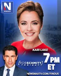 TONIGHT: Kari Lake will join "Rob Schmitt Tonight" to discuss Kamala  Harris' first major remarks since losing the 2024 election, the corporate  media's latest narratives