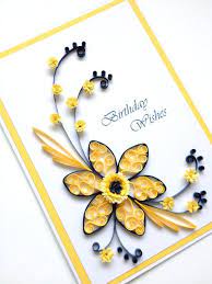 Even if you have never made a quilled craft before, you will be able to create this card in no time. I Love Quilling Paper Quilling Birthday Wishes Card Quilled Handmade By Joscinta 6 00 Paper Quilling Cards Quilling Birthday Cards Quilling Cards