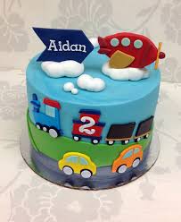 Planes Trains And Automobiles Train Birthday Cake Transportation Birthday Transportation Birthday Party
