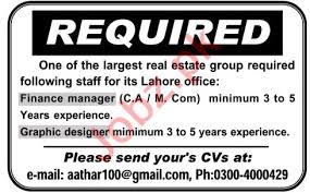 The real estate analyst duties also include providing support in modeling and analyzing financial data regarding refinancing, acquisitions, and/or disposition of investments. Finance Manager Graphic Designer Jobs In Real Estate Company