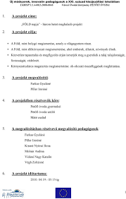 Vrunk olyan alkotsokat, amelyek klnbz hulladk anyagok felhasznlsval kszlnek! Fold Napja Harom Hetet Meghalado Projekt Pdf Ingyenes Letoltes