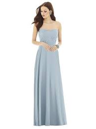 Alfred Sung Style D727 In Mist Dessy Group Bridesmaids Mist Bridesmaid Dress Grey Bridesmaid Dresses Bridesmaids Dress Inspiration
