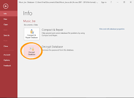 · now, add the proper password of access database and click on ok to unlock it. How To Remove A Password From A Database In Access 2016