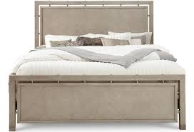 With a width of 69 inches, depth of 86 inches, height of 61.5 inches, and footboard height of 13.5 inches, this chic bed offers ample space for you to. Pulaski Furniture Sutton Place Contemporary Queen Bed With Metal Accents Wayside Furniture Panel Beds