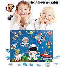 Learning puzzles for toddlers are essential. Kids Puzzles Age 3 8 60 Piece Puzzles Preschool Educational Learning Toy Toddlers Wooden Puzzles Buy From 21 On Joom E Commerce Platform