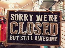 Shop Closed Blank Template Imgflip