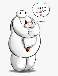Here are some free printable big hero 6 coloring pages. Baymax Big Hero 6 And Disney Image Cute Baymax Big Hero 6 Hd Png Download Transparent Png Image Pngitem
