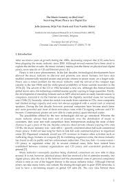 Pdf The Music Industry On The Line Surviving Music Piracy In A Digital Era