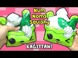 Num Noms Squishy Yapimi Kagittan Kolay Skusi Nasil Yapilir Youtube Boncuklu Hayvanlar Barbie Bebekler Tarifler