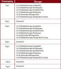 Die besten übungen für schnellen muskelaufbau sind die fünf grundübungen: Gratis Schlingentrainer Trainingsplan Schlingentrainer Check Deschlingentrainer Check
