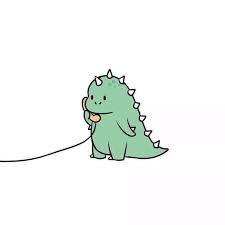 Matching Icon Cute Chibi Dinosaur 1 Best Friend Wallpaper Cute Cartoon Wallpapers Cartoon Wallpaper