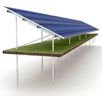 OEM Ground Mounting Screw Piles Solar Mounted Structure with ...