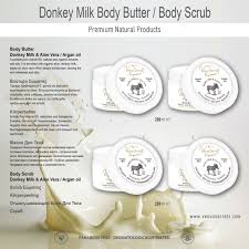Donkey Milk Body Butter Body Scrub 280ml