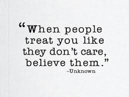 Sympathy Messages I Don T Care Quotes