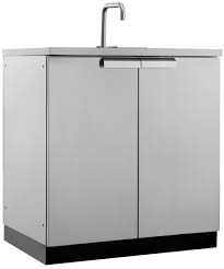 *for newage outdoor kitchen sinks a 1/2 x 3/8 cop male adapter can be used. Newage Outdoor Kitchen Sink Cabinet Ex Display Sale