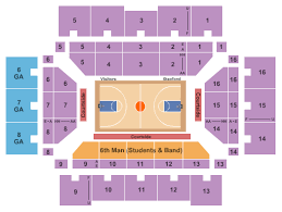 Maples Pavilion Seating Charts