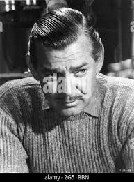 CLARK GABLE Portrait in NEVER LET ME GO 1953 director DELMER DAVES from  novel Come The Dawn by Paul Winterton producer Clarence Brown Metro Goldwyn  Mayer Stock Photo