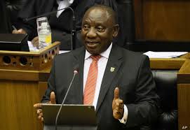 However, he did not declare an. South African President S Speech Upstaged Again By Opposition Protest Walkout Voice Of America English