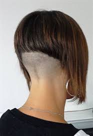 I used to see a lot of buzzed napes for girls in the 80s. Buzzed Nape Hairstyles Drone Fest