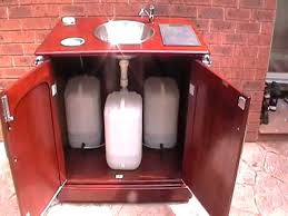 camping ideas homemade portable sink