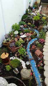 Learn how to build a fairy garden with this adorable diy garden idea and add some whimsy to your spring crafting and home decor. Pin By Alena Sindelkova On Container Gardening Fairy Garden Plants Fairy Garden Diy Fairy Garden Crafts