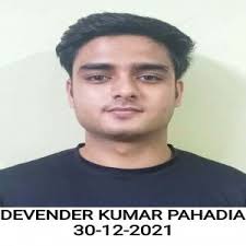 Devender Kumar Pahadia