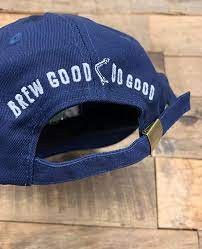 Don T Forget That The Back Of A Hat Is Just As Important As The Front Pictured Navy Dad Cap With Custo Custom Baseball Hats Custom Clothes Custom Hats
