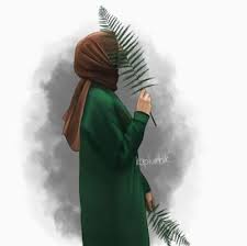  Gambar Kartun Wanita Muslimah Berhijab Terbaru Poertre Resimleri Cizim Fantezi Resimler