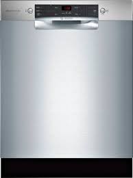 Controls and operating mechanisms must be operable with one hand and shall not require tight grasping, pinching, or twisting of the wrist. Bosch 300 Series 24 Ada Front Control Built In Dishwasher With 3rd Rack Homeconnect 46 Dba Sge53b55uc Best Buy