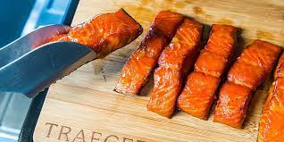 Smoke salmon for 30 to 40 minutes or until it reaches an internal temperature of 140 degrees f. Smoked Salmon Candy Recipe Traeger Grills
