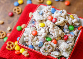 The main ingredients that make up texas trash are a crunchy mix of chex cereal, chips, crackers, and pretzels. White Trash Recipe Perfect For Parties Video Lil Luna