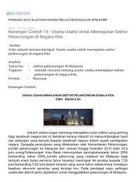 Hanya saja terkadang kita tidak jeli melihat peluang tersebut. Karangan Usaha Memajukan Industri Pelancongan Karangan Spm Bahagian B Usaha Usaha Untuk Memajukan Sektor Perkembangan Sektor Pelancongan Memberi Kesan Kepada Sektor Lain Antonosin