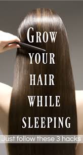 Grow Your Hair While Sleeping Just Follow These 3 Hacks Haircareroutine Diyhacks Hairgrowth Longhair Nat Rapid Hair Growth Home Beauty Tips Diy Treatment