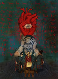The Tell Tale Heart The Tell Tale Heart Heart Art Projects Edgar Allen Poe