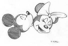 Bisous Dessins Faciles Dessin Mickey Dessin Facile A Reproduire