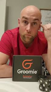 Down to the scalp and no mess! Groomi Baldie Pro approved.💈✅, #groomieclub  #groomie #baldiepro #testimonialvideo #headshave #baldandbold  #baldisbeautiful #baldhelp