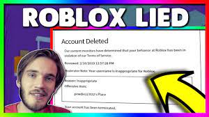 the REAL reason PewDiePie got BANNED from Roblox... - YouTube