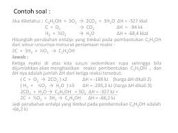 Maybe you would like to learn more about one of these? Contoh Soal Persamaan Termokimia Cara Golden
