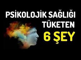 Psikolojik Sagligi Tuketen 6 Sey Canten Kaya Youtube Psikoloji Okuma Calismasi Saglik