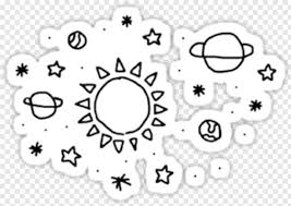 Space Stars Aesthetic Stickers Black And White Png Png Download 314x222 2276588 Png Image Pngjoy Quote, purple background, purple sky, vaporwave, golden aesthetics. space stars aesthetic stickers black