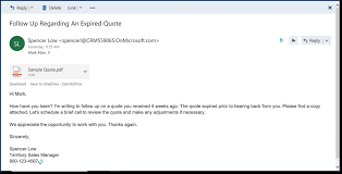 Get Our Sample Of Follow Up Quotation Email Template Quotations Create Quotes Quote Template