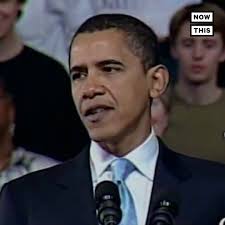 Yes, we can.' — President Obama delivered this iconic speech 12 years ago  today