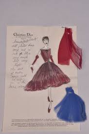 Notre maison appartement zur brücke situé dans le seedorf idyllique, dans la célèbre station baln��aire de sellin. Christian Dior A H 1954 55 Haiti Croquis De La Maison Christian Dior Avec Echantillons De Tissu Pour Createur De Mode Dessin De Mode Croquis Design De Robe